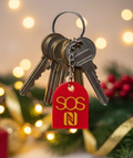 S02 - Weihnachts-Edition: SOS Schlüsselanhänger mit NFC-Chip