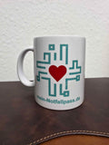 mein-notfallpass Tasse – Weiß