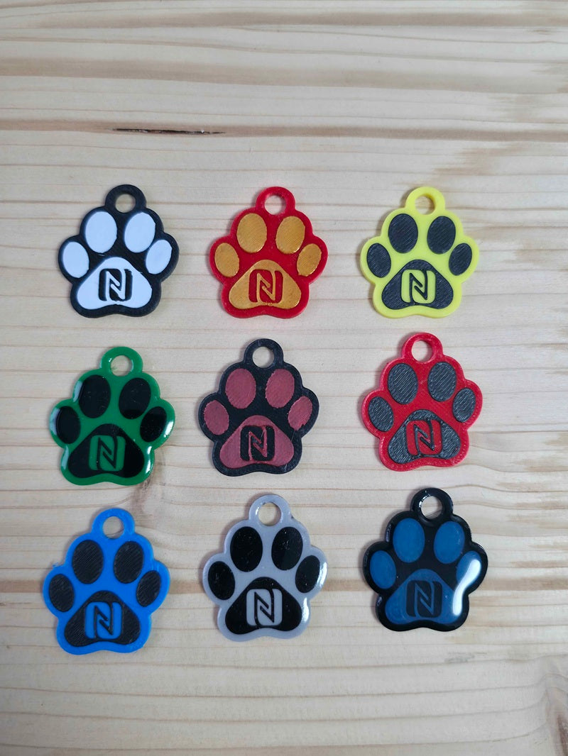 ZA03 - Individueller SOS Tieranhänger für eigene Farbgestaltung