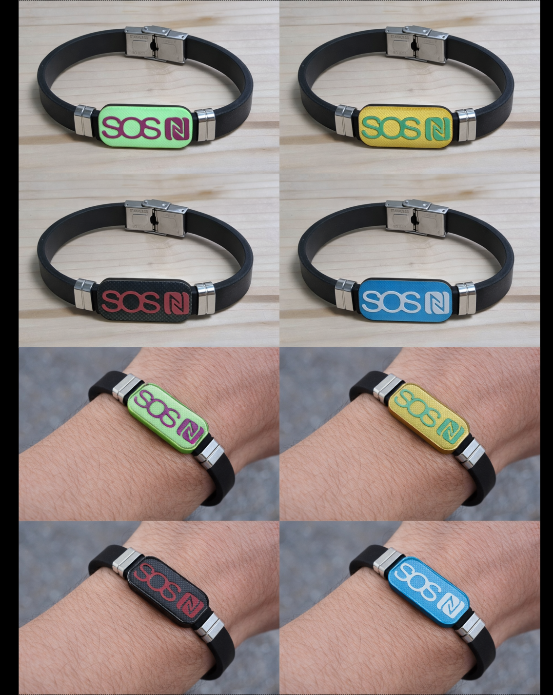 ZA01 Zubehör Individueller SOS Modul o. Armband