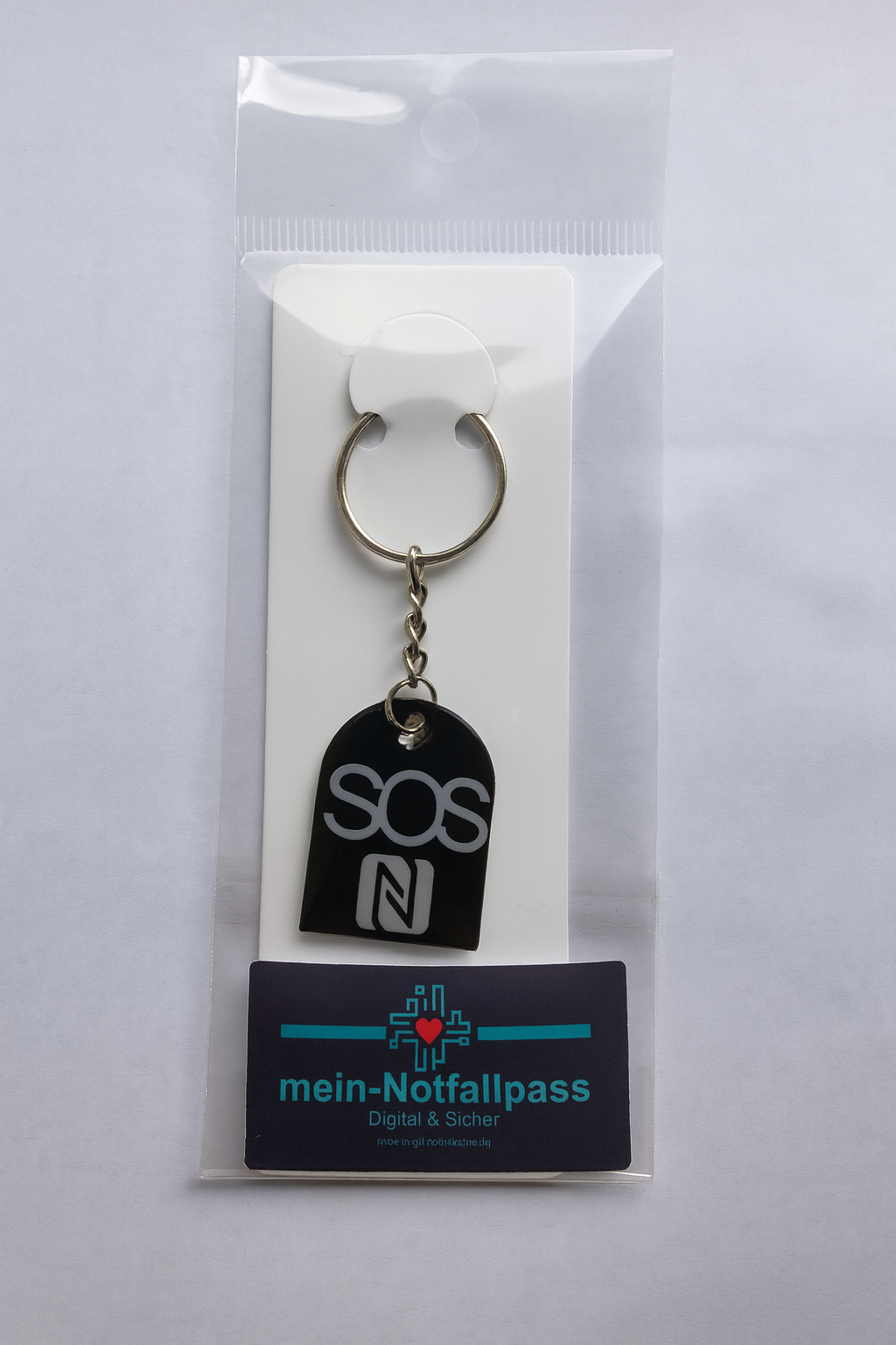 S01 - SOS Schlüsselanhänger mit NFC Chip